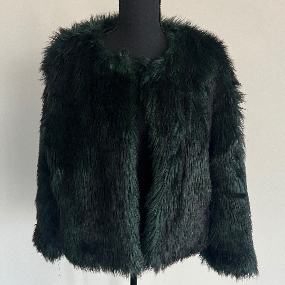 H&M Faux Fur Coat